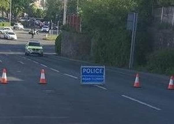 The scene near where a man sadly died following a crash on Riversway. PIC: Benny Mc'Nally