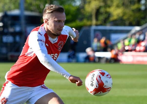 Top scorer David Ball