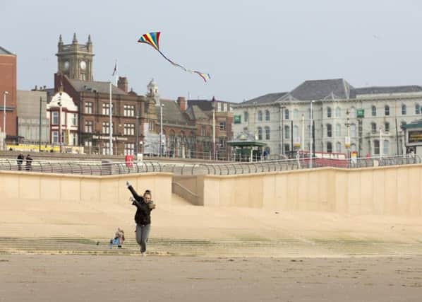 Juno Temple filming Away in Blackpool (Pic: Richard Keyser)