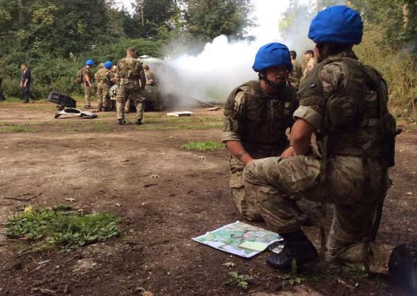 Exercise Pandoras Box, a simulated exercise in the buffer zone to test leadership and military skills, and to test the unit's reaction time.
