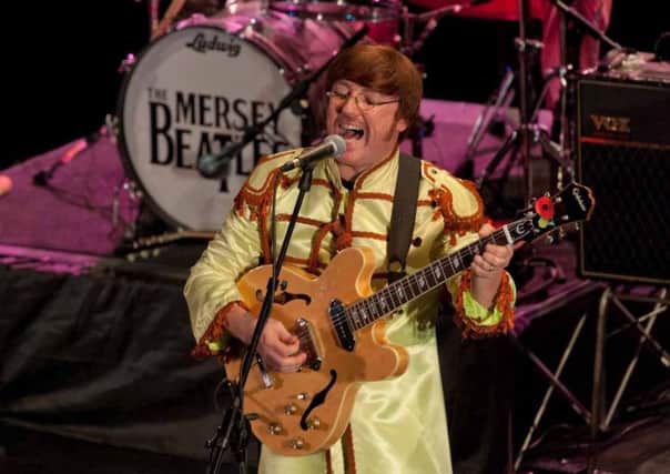 The Mersey Beatles live on stage