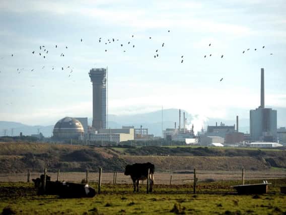 The Sellafield site in West Cumbria near where the Moorside power plants are planned