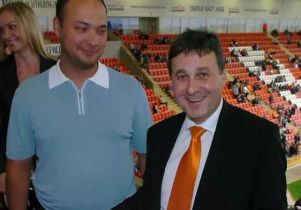 Blackpool FC president Valeri Belokon