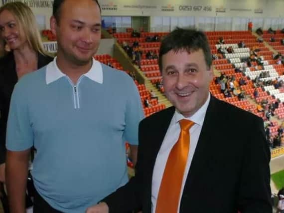 Blackpool FC president Valeri Belokon