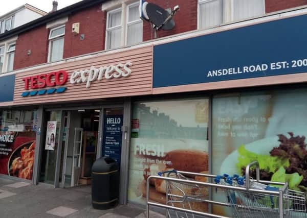 Tesco Express on Ansdell Road, Blackpool
