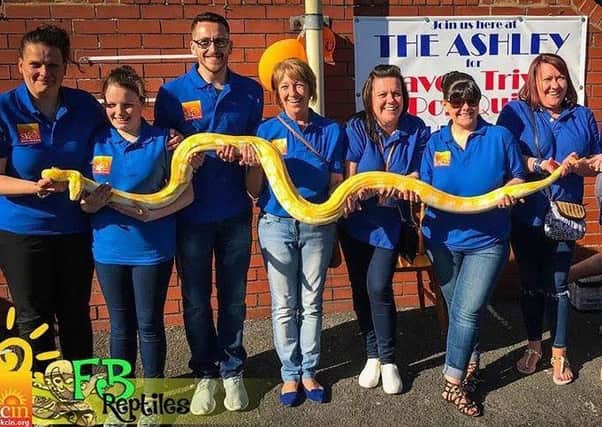 Local Blackpool Skin Cancer Care Coordinator Michelle Forsyth held a charity family fun day on the 14 th May at the Ashley Conservative Club in Thornton Cleveleys and raised over Â£1200 for the skin cancer charity Skcin.