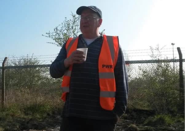 Jeff Banks of the Poulton and Wyre Railway Societ who has died aged 64