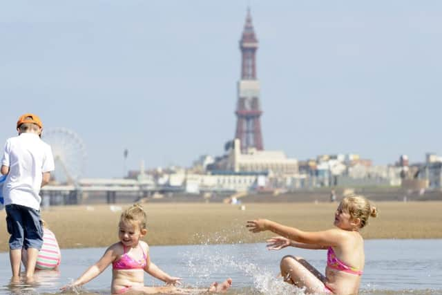 South Shore beach during a previous heatwave.