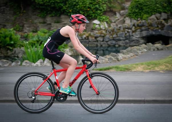Hitting the road in the St Annes Triathlon
