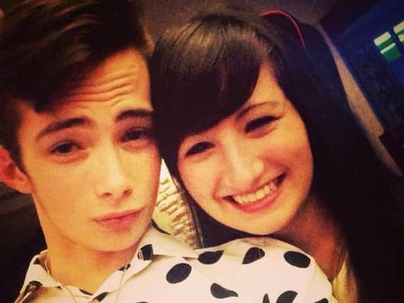 Teenage pals Alexander Pemberton and Jessica McGlinchey who helped some of the children and young people affected by the Manchester bomb blast.
