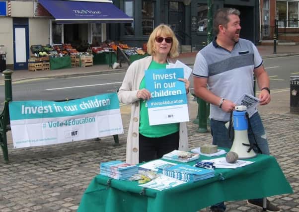 Campaigners at a recent street stall