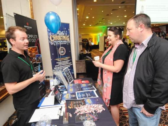 Businesses at the 2016 Blackpool Business Expo