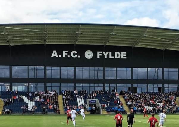 AFC Fylde will welcome Bolton to Mill Farm