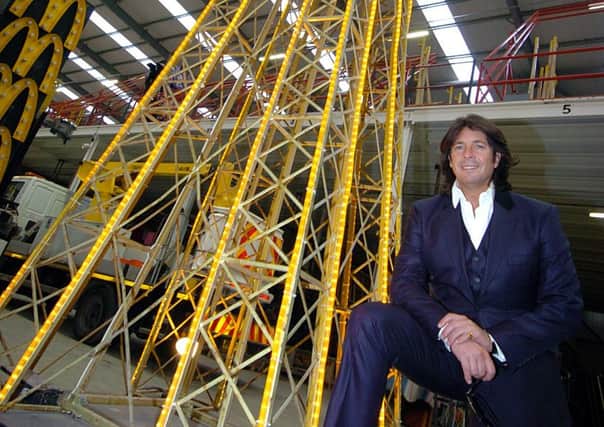 Celebrity Laurence Llewellyn-Bowen at the Illuminations Depot
