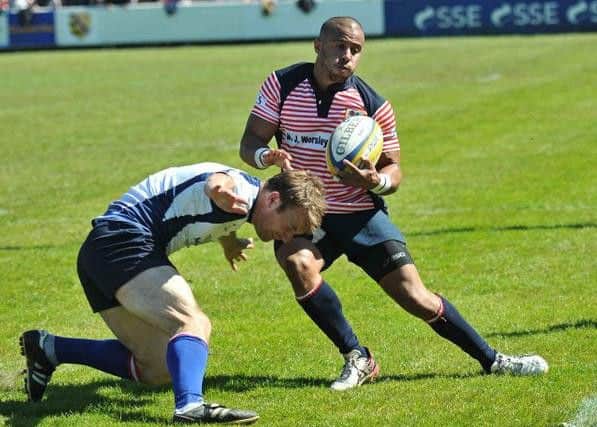 Bingham - scored a superb opening try for Lancashire