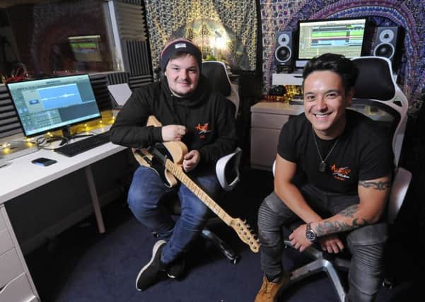 Jack Lavelle and Dave Benkel have opened Aztex Studios in St Annes