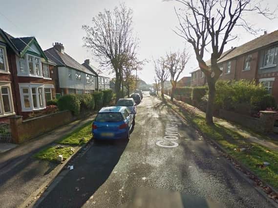 Three crews from Blackpool and South Shore were called to reports of the 'explosion' onConway Avenue