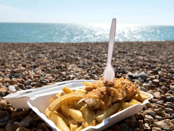 The nation's favourite, fish and chips