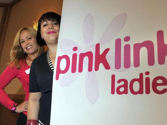 Coral Horn and Rae Stephenson of Pink Link Ladies