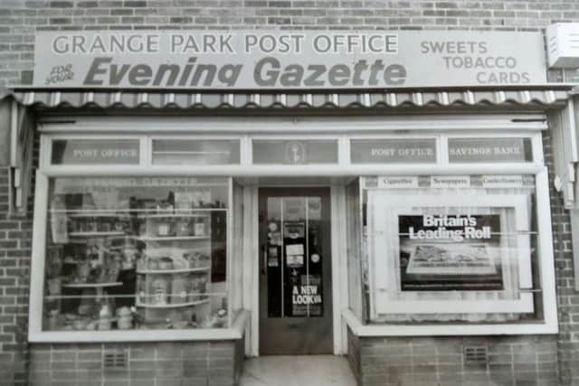 Grange Park Post Office in 1973