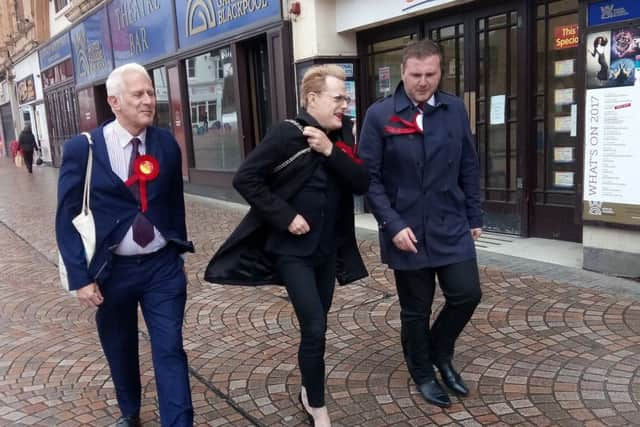 Gordon Marsden, Eddie Izzard and Chris Webb