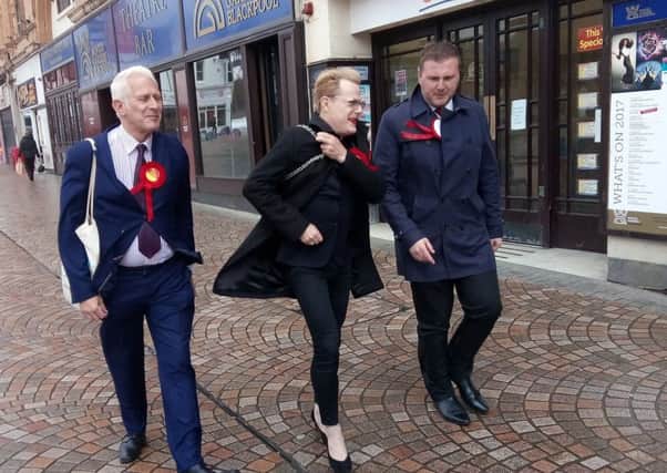 Gordon Marsden, Eddie Izzard and Chris Webb