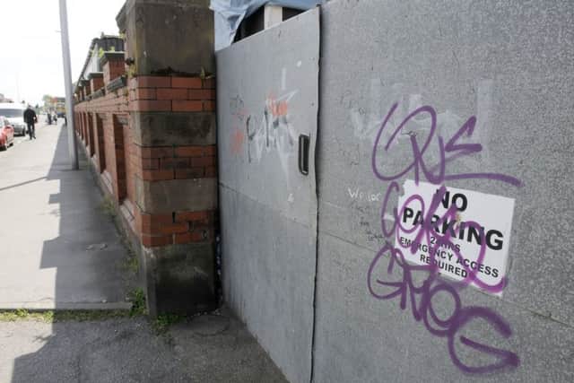 Grafitti in Blackpool