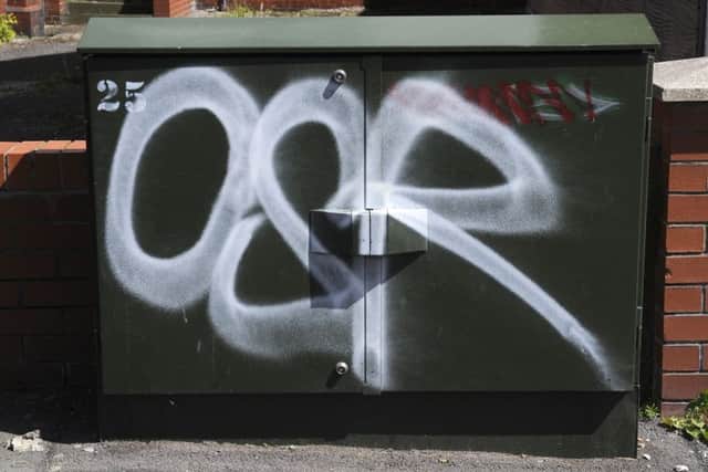 Grafitti around the Bloomfield area