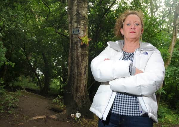Joanne Hargreaves-Doherty is angry after tributes were taken from a tree dedicated to her late son James, who died aged 16 last year