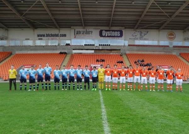 The BTEC boys at Bloomfield Road