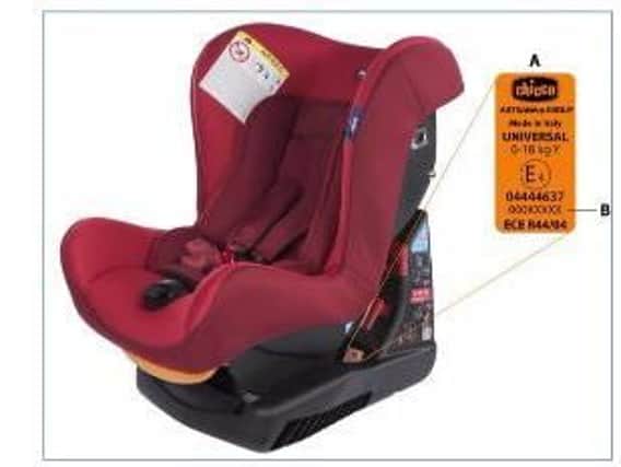 Chicco Cosmos car seat
