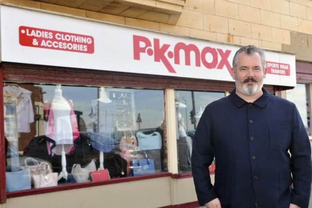 Mark Yates said he will have to change the name of the store, P K Max, which he said was 'tongue in cheek'. Credit: SWNS