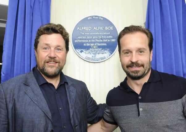 Michael Ball and Alfie Boe at the Marine Hall in Fleetwood