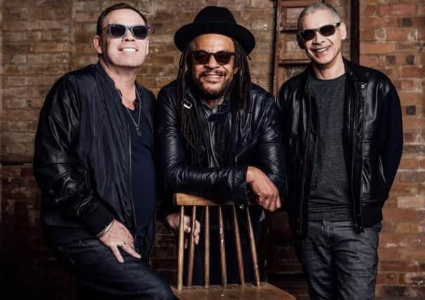 UB40 featuring Ali Campbell, Astro and Mickey Virtue play Blackpool FC on Friday night