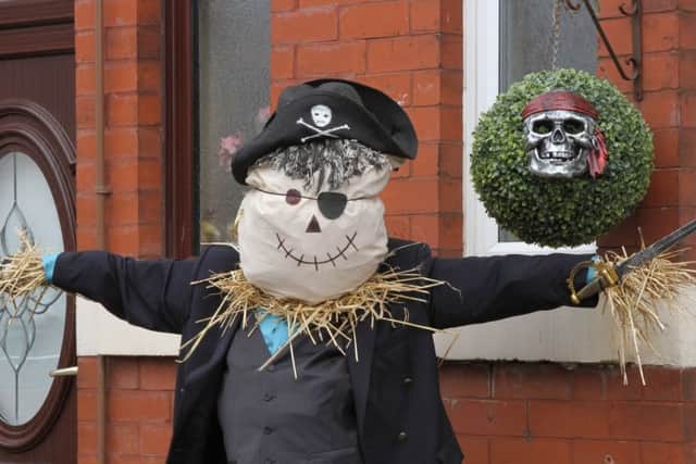 Fleetwood Scarecrow Festival in 2015. Pictured  is a home made scarecrow.