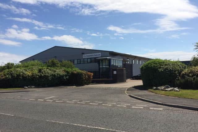 The CL Edwards premises in Blackpool
