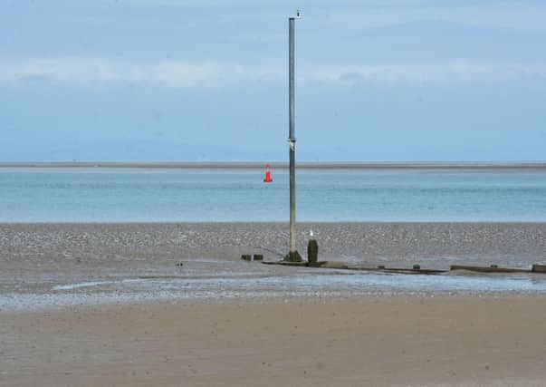 Photo Neil Cross
Coastguards urge caution about straying out too far on Fleetwood's beaches.