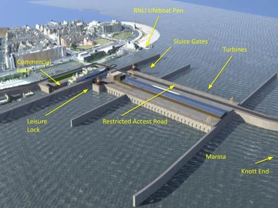 A design for the Wyre Gateway tidal power scheme