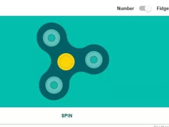 The Google fidget spinner