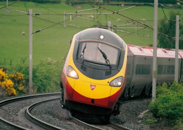 Virgin Trains high speed tilting Pendolino