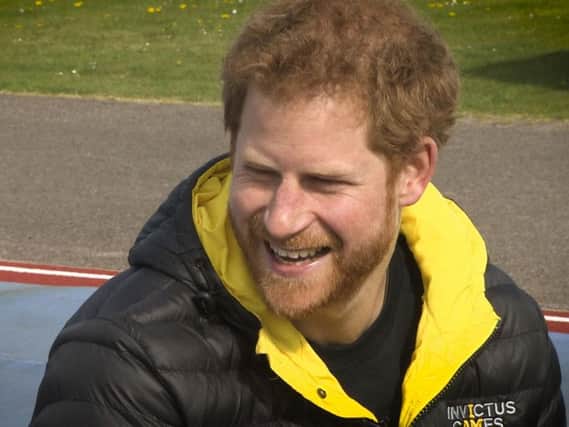 Prince Harry during an interview where he opens up about how his time in Afghanistan was the trigger for him to get help dealing with his mother's death