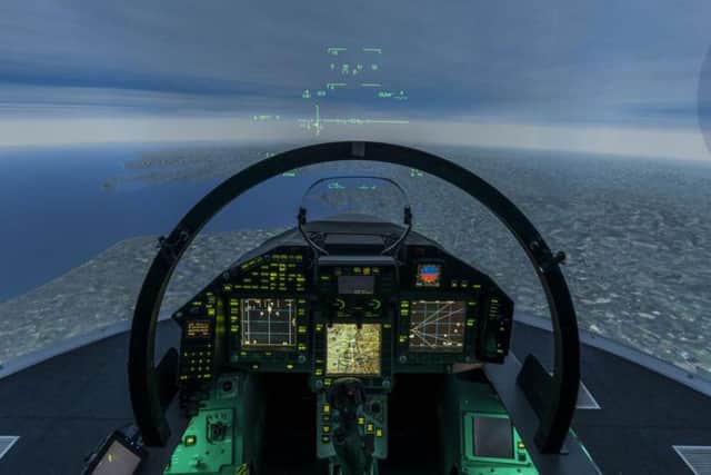 Inside BAE System's 2.3m Training and Simulation Integration Facility at Warton