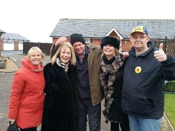 Members of the Preston New Road Action Group