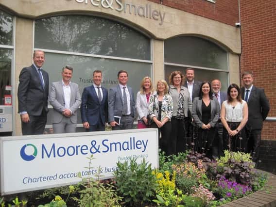 Tourism leaders at Moor and Smalley