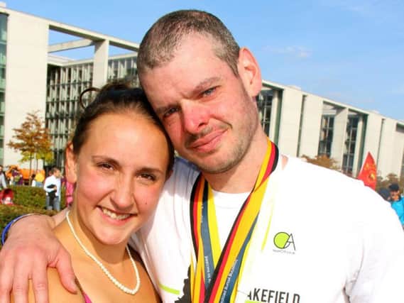 The 38-year-old wife of Louise and dad of Skye, Isobel and Heidi was diagnosed with the disease shortly before he was to tackle the Blackpool Marathon five years ago