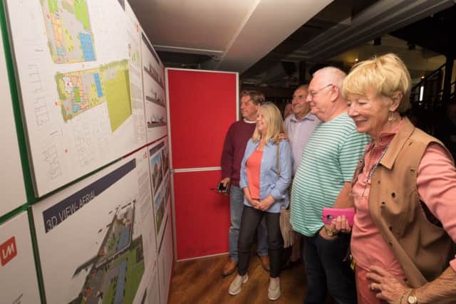 Unveiling of plans for the new Armfield Academy, Blackpool.