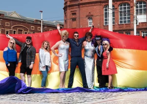 Blackpool cabaret stars are putting on a show to raise funds to support LGB&T people in the area and in Chechnya