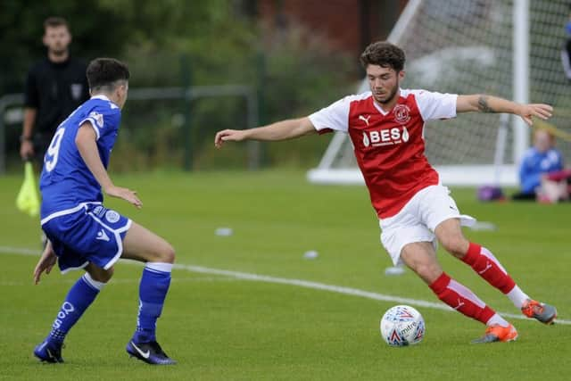 Fleetwood Town v Queen of the South. Joe Maguire