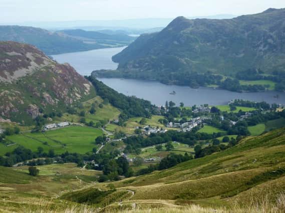 A view of Glenridding and Ullswater in the Lake District, which has been named as a World Heritage Site by Unesco. Pic: PA.