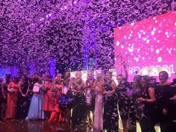 Wonners celebrate the 2016 EVAs awards final
